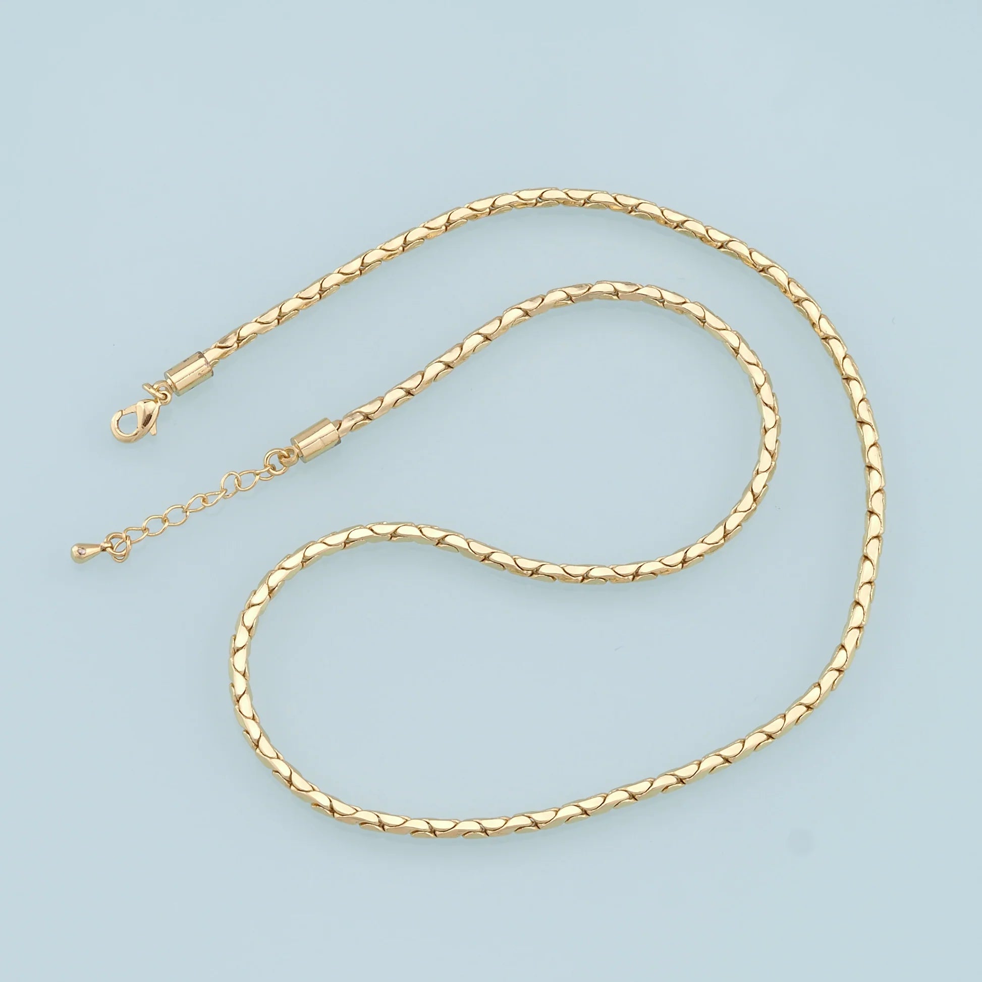 Gold Snake Chain Necklace
