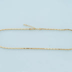 Gold Snake Chain Necklace