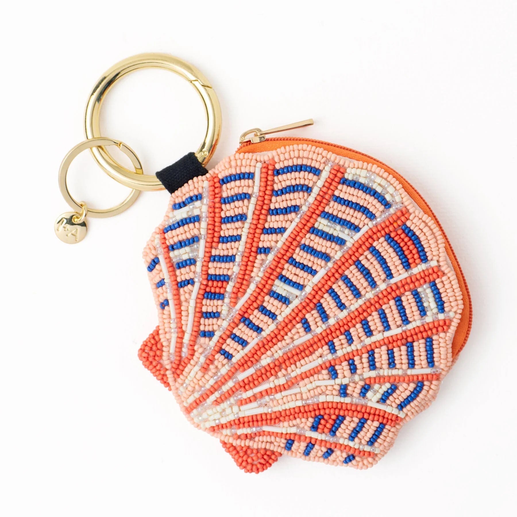 Mary Shell Beaded Coin Purse