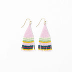 Audrey Small Seed Bead Vertical Stripe