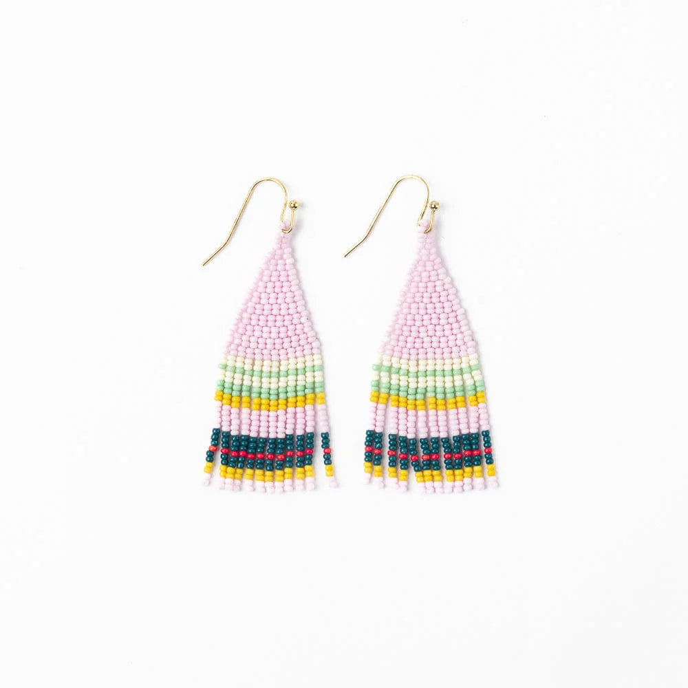 Audrey Small Seed Bead Vertical Stripe