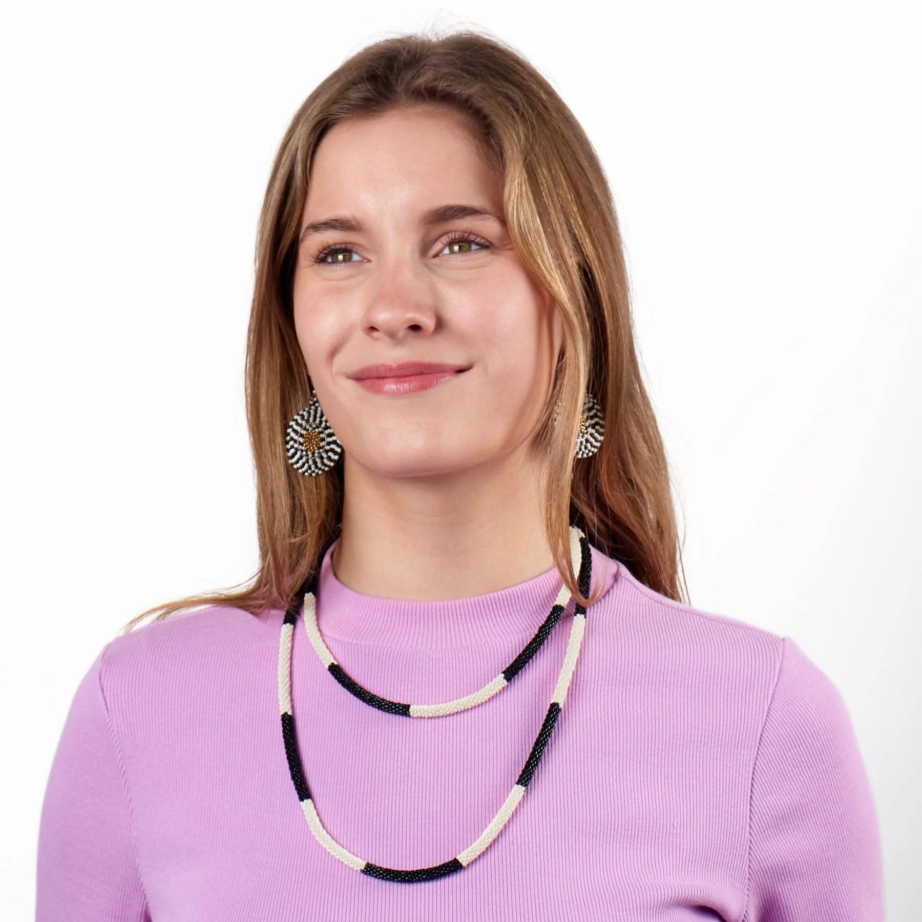 Allie Seed Beaded Necklace