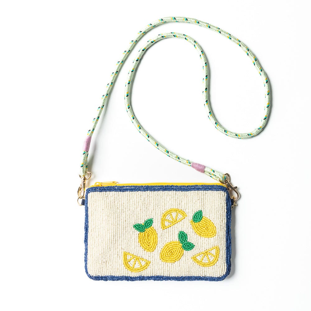 Leila Lemons Seed Bead Bag