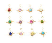 Star Birthstone Charm Collection