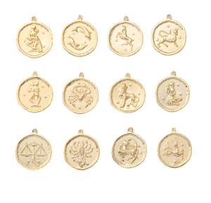 Zodiac Coin Charm Collection