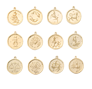 Zodiac Coin Charm Collection