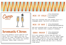 Aromatic Citrus Cocktail Kit