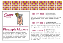 Pineapple Jalapeno Cocktail Kit- 16 oz