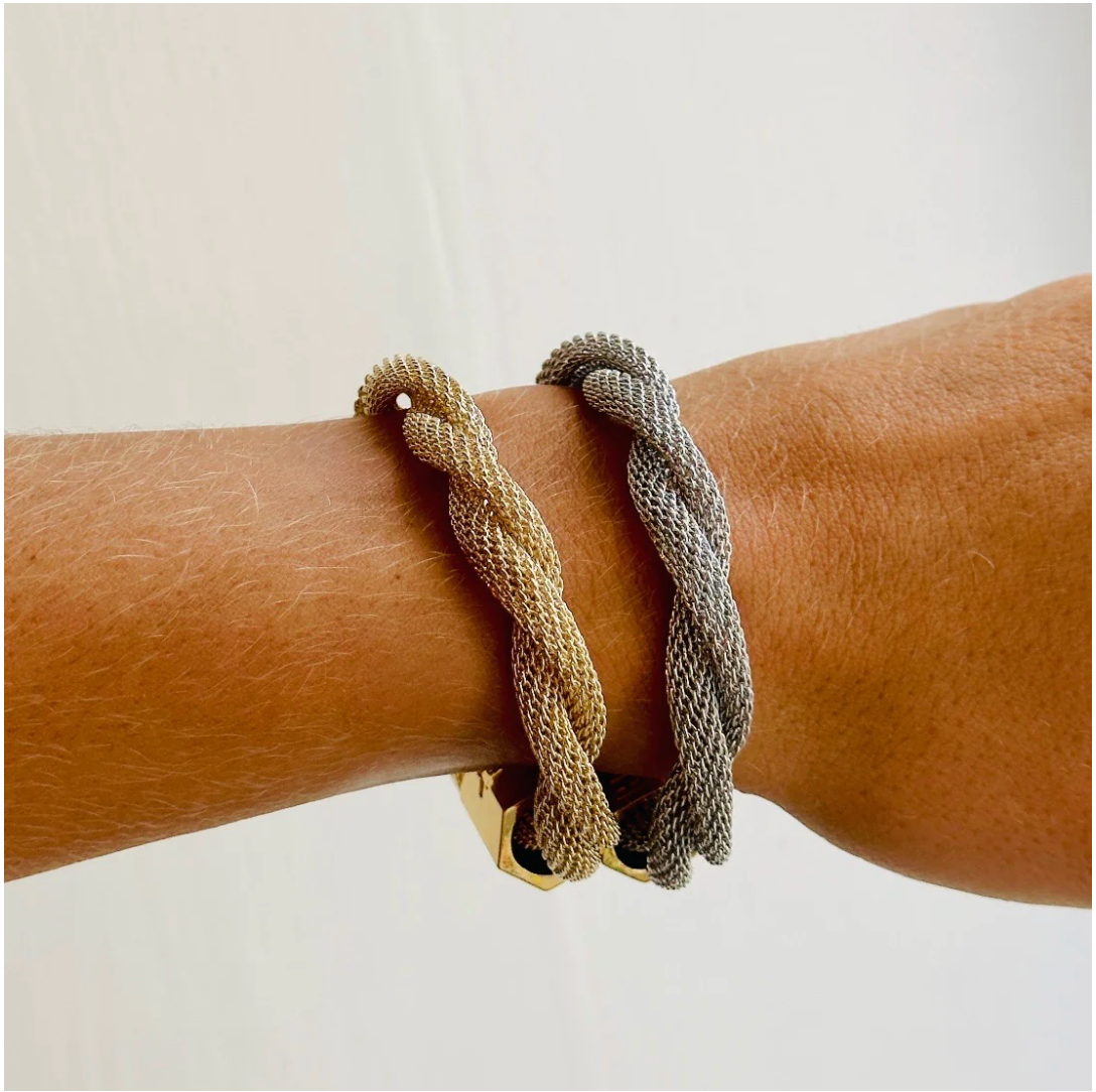 Twisted Mesh Bracelets