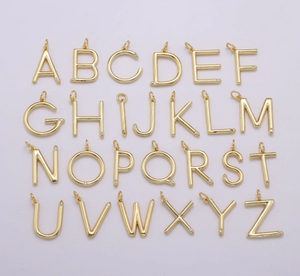Letter with Diamond Accent (Large)