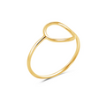 Open Circle Minimalist Ring