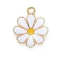 Daisy Dreams Enamel Charm