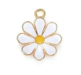 Daisy Dreams Enamel Charm