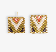 Kallie Rectangle Post Earrings