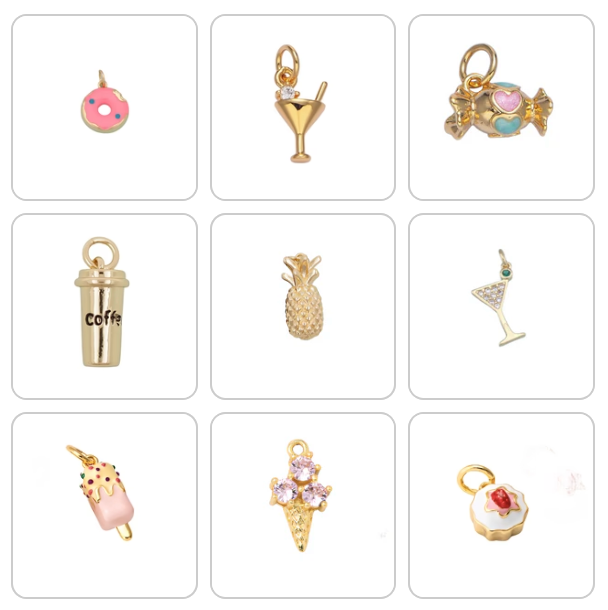 FOOD+DRINK Charm Collection