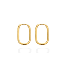 Signature Gold Hoops