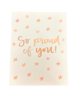 So Proud of You Card