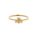 Dainty Bee Stacking Ring