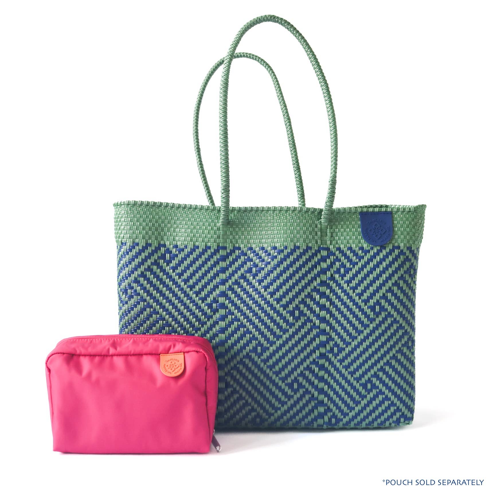 Palmera Recycled Plastic Beach Woven Super Tote