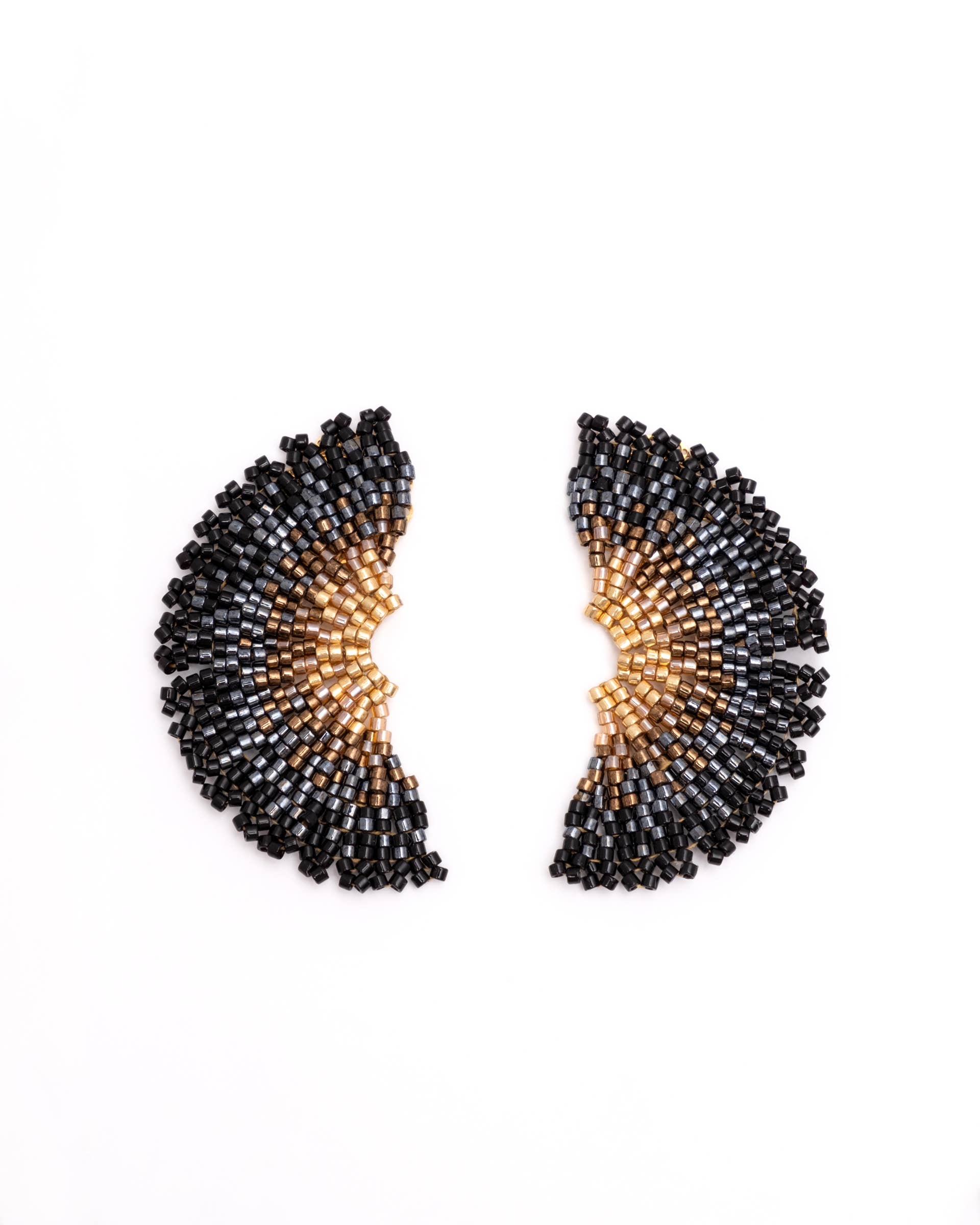 Ginkgo Leaf Stud Earrings