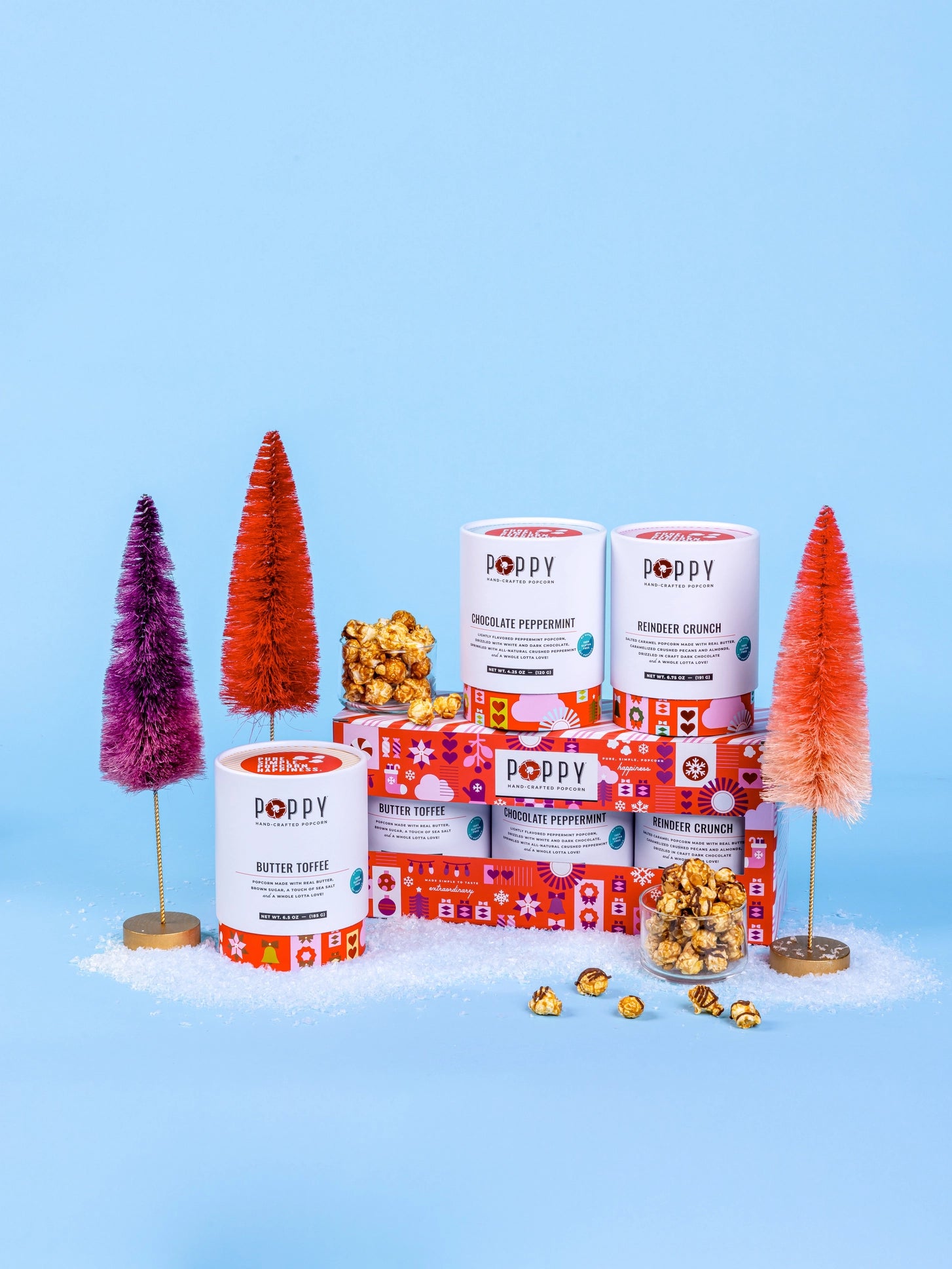 Holiday Popcorn Trio Set