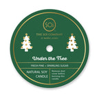 Tree &  Gift  12oz  Icon Candle
