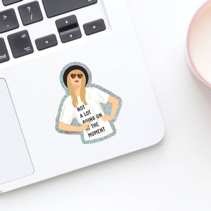 Taylor Swift Glitter Sticker