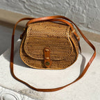 Ata Vine Saddle Crossbody Bag