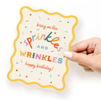 Sprinkles and Wrinkles Birthday Notecard