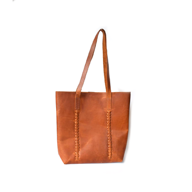 Double-Dutch Tote in Cognac