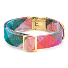 Color Pop Flannel Dog Collar