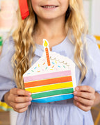 Cake Shaped Dinner Napkin