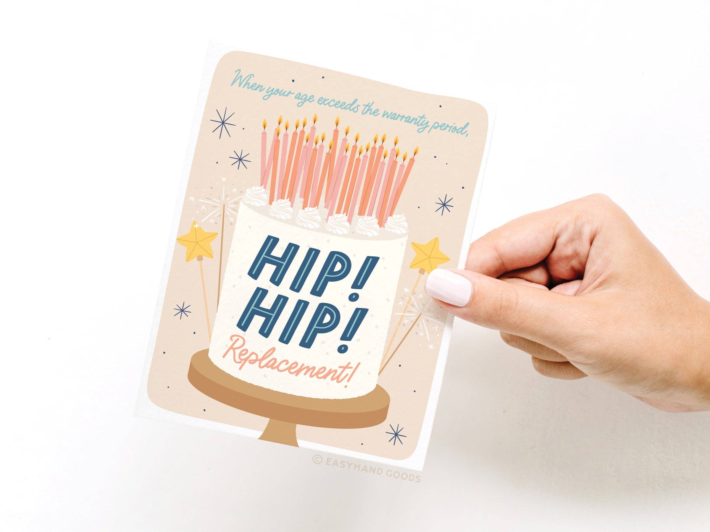 Hip Hip Replacement Greeting Card