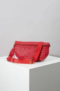 Woven Leather Essential Crossbody