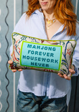 Mahjong Needlepoint Pillow | FURBISH