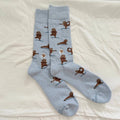 Support Mental Health Socks - Blue Sloths