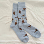 Support Mental Health Socks - Blue Sloths