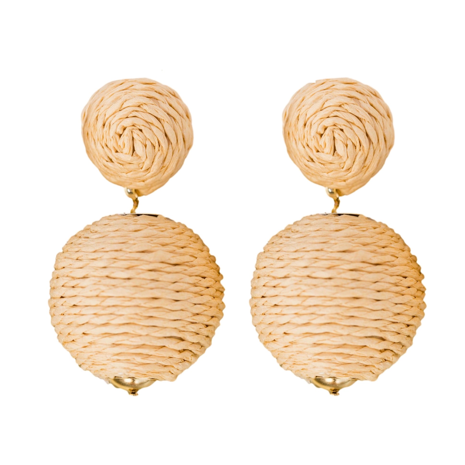 Lido Pom Pom Statement Earrings