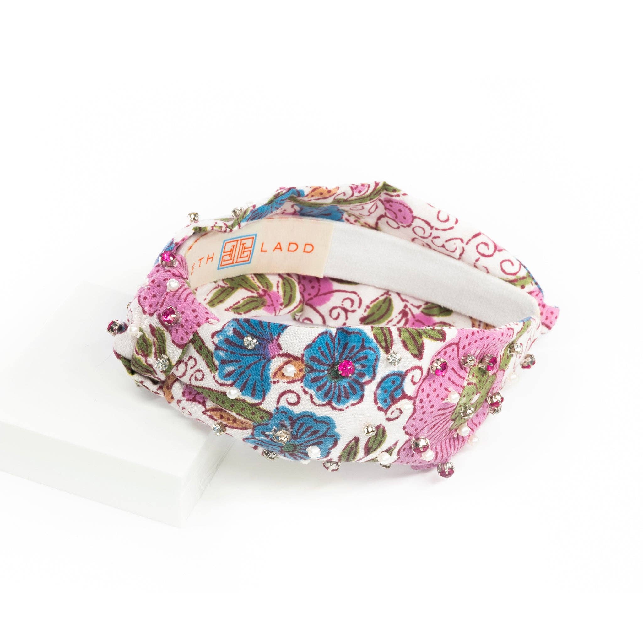 Gem Block Print Headbands