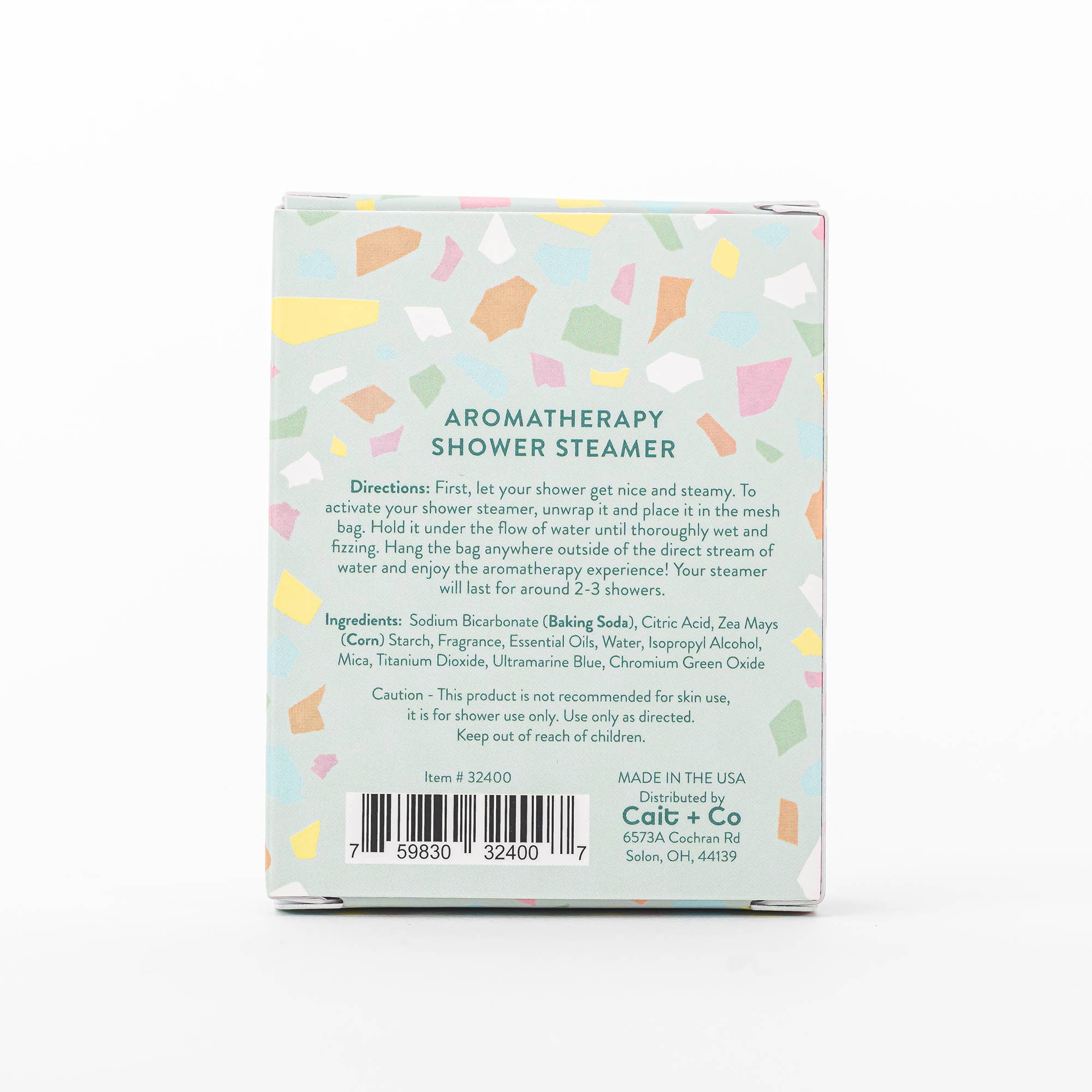Turquoise Gem Shower Steamer