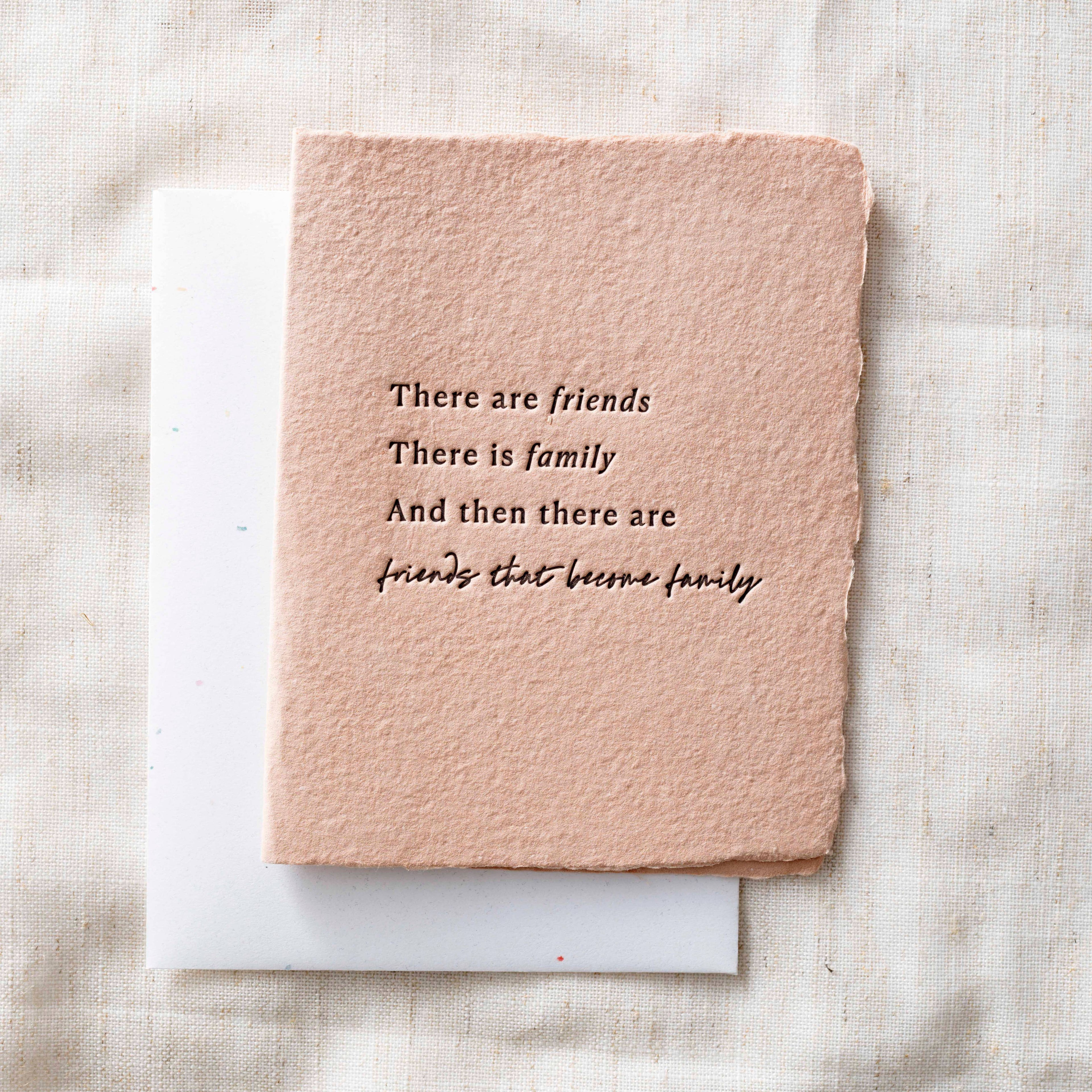 Friends that are Family | Friendship Greeting Card