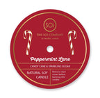 Peppermint & Candycane 12oz Icon Candle