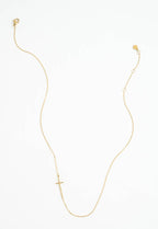 Radiant Cross Necklace