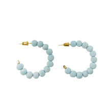 Blue Skies Mini Hoops