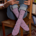 Socks that Give Books (Purple Books and Mugs)