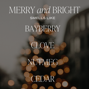 Merry and Bright 9 oz Soy Candle