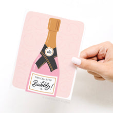 This Calls For Bubbly Greeting Card