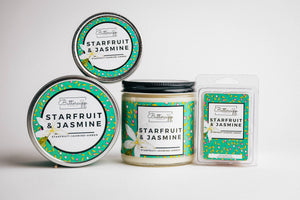 Starfruit and Jasmine Soy Wax Candle