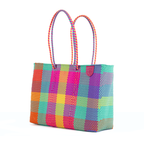 Fiesta Recycled Plastic Beach Woven Super Tote