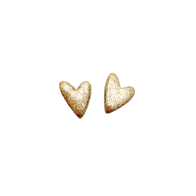 Champagne Heart Stud